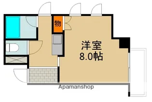 扇商事マンション【5階】の間取り