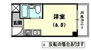 ヴィラ守口【215号室】の間取り