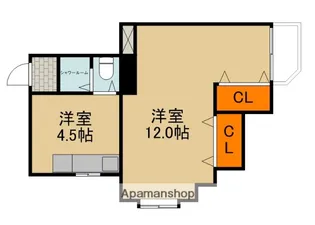 コムズスクエア守口本町【3階】の間取り