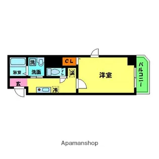 GROOVE守口駅前【5階】の間取り