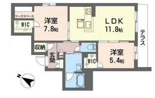 JAM【1階】の間取り