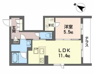 JAM【1階】の間取り
