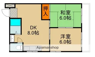 新光永住【2階】の間取り