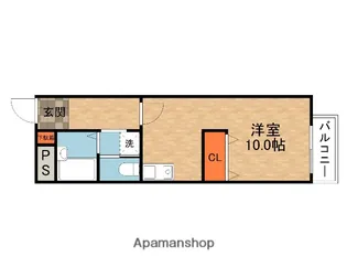 ロイヤルコートⅡ【1階】の間取り