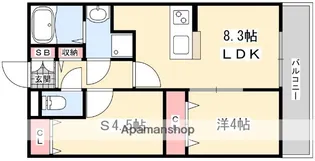 ACT池田本町【3階】の間取り