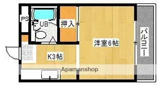 プレアール淀新町【4階】の間取り