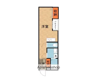 CHOU CHOU NAKAMIYA EAST【2階】の間取り