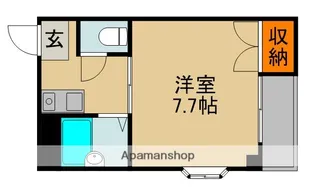 シェルコート【3階】の間取り