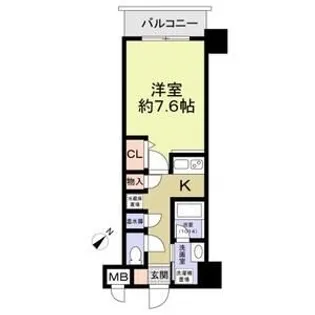 HOMMAGEA【7階】の間取り