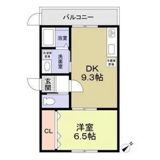 セントポーリア梅園【3階】の間取り