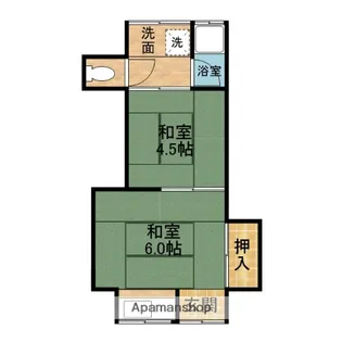 池田文化【2階】の間取り