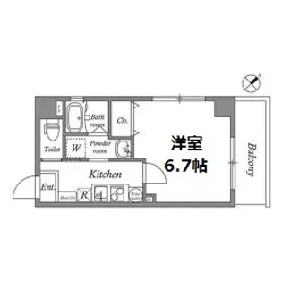 DAP千林【1階】の間取り