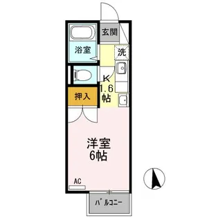 ヴァン メゾン【101号室】の間取り