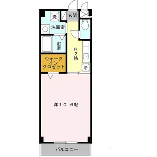 パル・ラ・メール【2階】の間取り