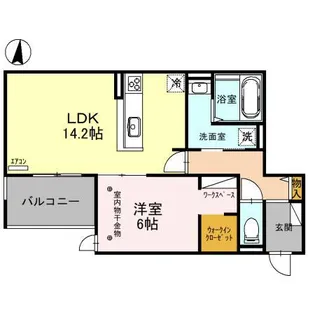 FELICE【3階】の間取り