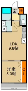 セレニティ大池町A棟【3階】の間取り