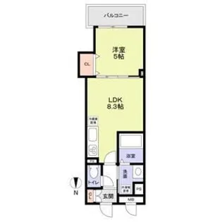 フォレストクリエオーレ大庭町【2階】の間取り