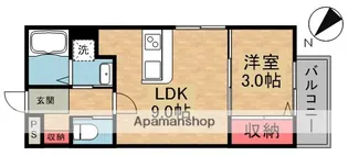 chou chou makinosaka【2階】の間取り