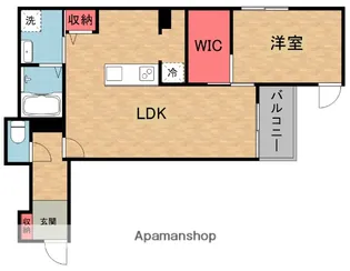 MACHIMOKU KUZUHA【1階】の間取り