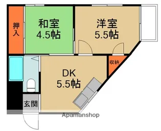 興泉ビル【3階】の間取り
