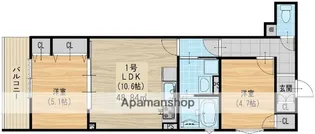 ラモーナ出口【3階】の間取り
