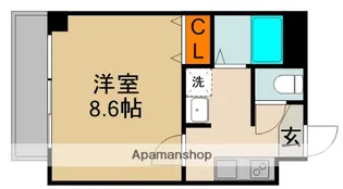 アヴェーレ早苗【2階】の間取り