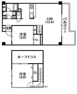 トリ・ビラージュ【5階】の間取り