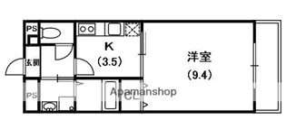 アンプルールフェールGland・Mob【3階】の間取り