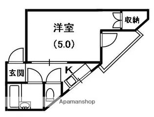 平和ガーデンおしゃれ館【2階】の間取り