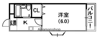 佐太ハイツ【4階】の間取り