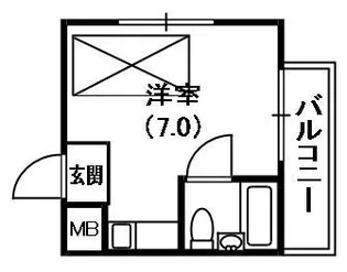 パクトール守口【2階】の間取り