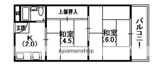 シャトーモリオカ【3階】の間取り
