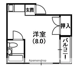 メゾンひかり【1階】の間取り