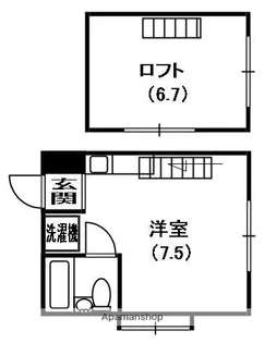 マイライムⅡ【1階】の間取り