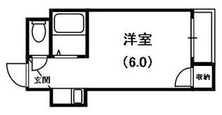 門真プリンスマンション【4階】の間取り