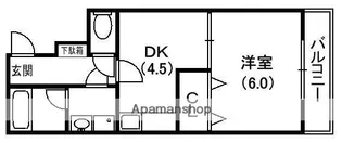 ユーベルⅠ【1階】の間取り