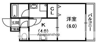 ユーベルⅠ【3階】の間取り