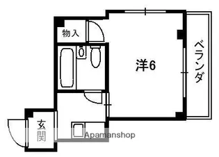 ハイツ和【2階】の間取り