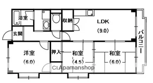 ファミールコート【3階】の間取り