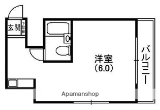 グリーンパレス【1階】の間取り
