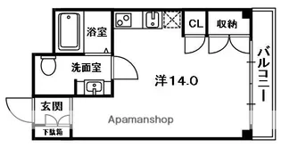 CLEAR HOSHIGAOKA.Ⅰ【1階】の間取り