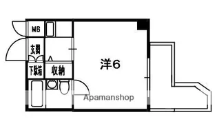 M’PLAZA津田駅前壱番館【4階】の間取り