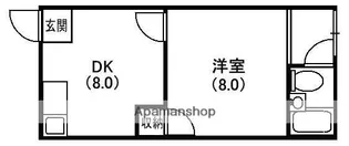 エステート走谷【2階】の間取り