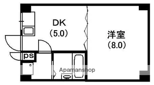 アネックス枚方【1階】の間取り