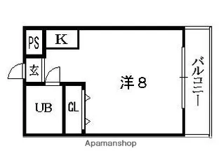 フェアリー枚方【4階】の間取り