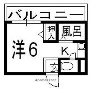 フェアリー枚方【2階】の間取り