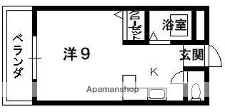 フェアリー枚方【3階】の間取り
