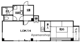 さくらマンション【2階】の間取り