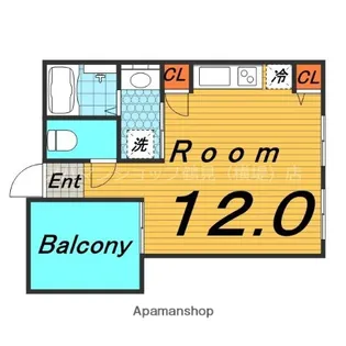 リアライズ鶴見諸口【1階】の間取り