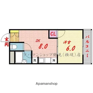 パークリッジ現代【3階】の間取り